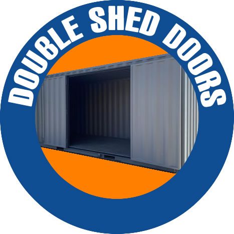 Double Shed Door Modifications